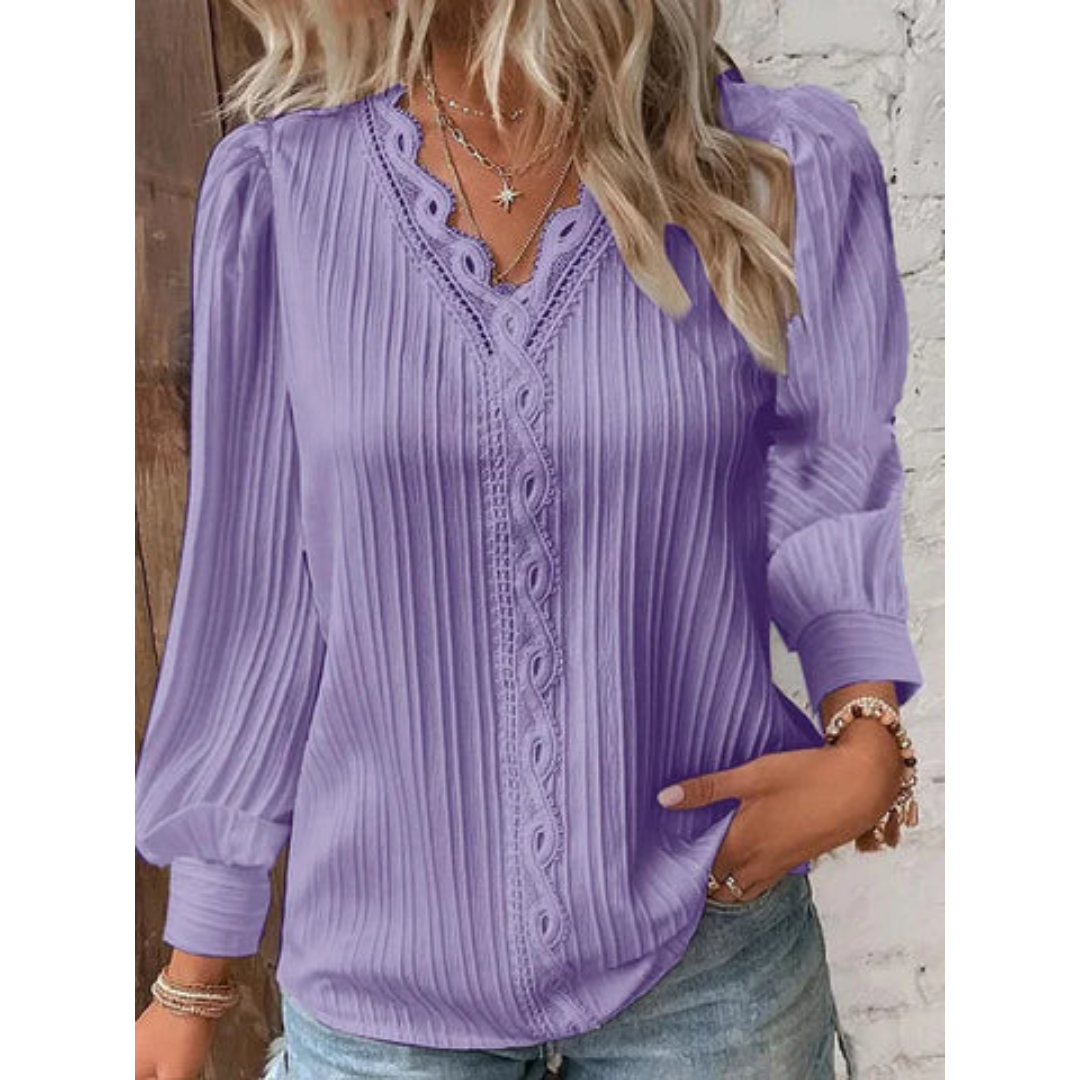 Romina | Summer V Neck Blouse For Women