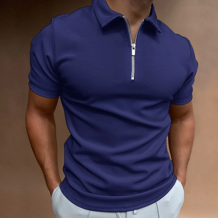 Liam | Tight Short Sleeve Polo Shirt For Men