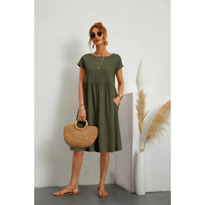 Soiree | Casual A Line Midi Dress For Women