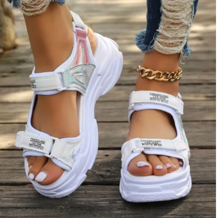 Chenda | Outdoor Orthopedic Platform Sandals For Women