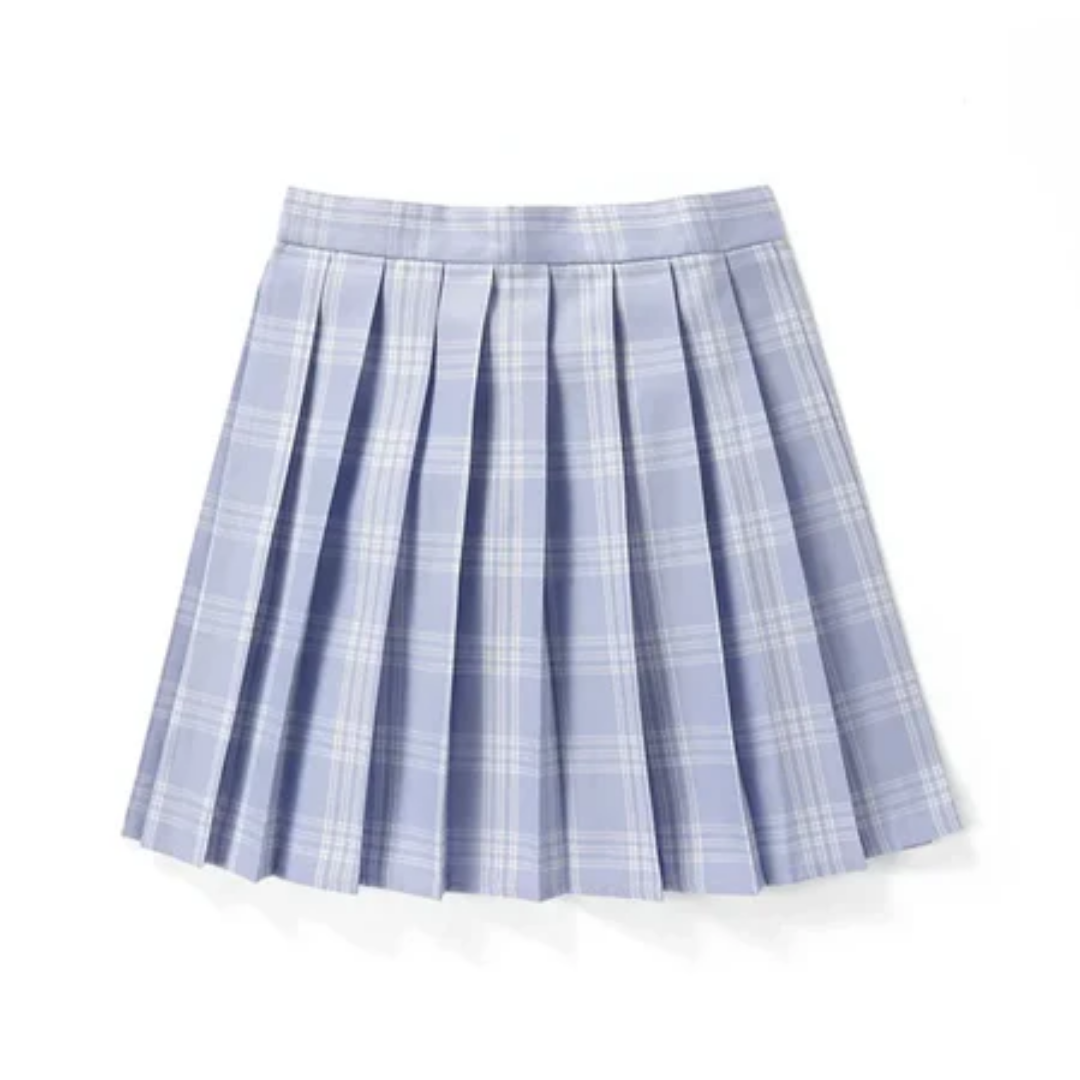 Teddi | Summer Plaid Pleated Mini Skirt For Women