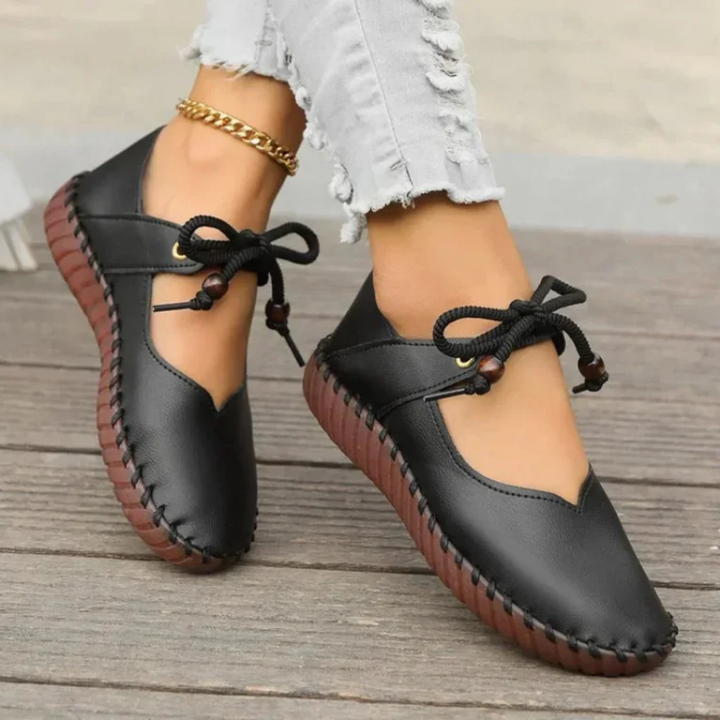 Emaree | Casual Orthopedic Closed Toe Lace Up Shoes For Women