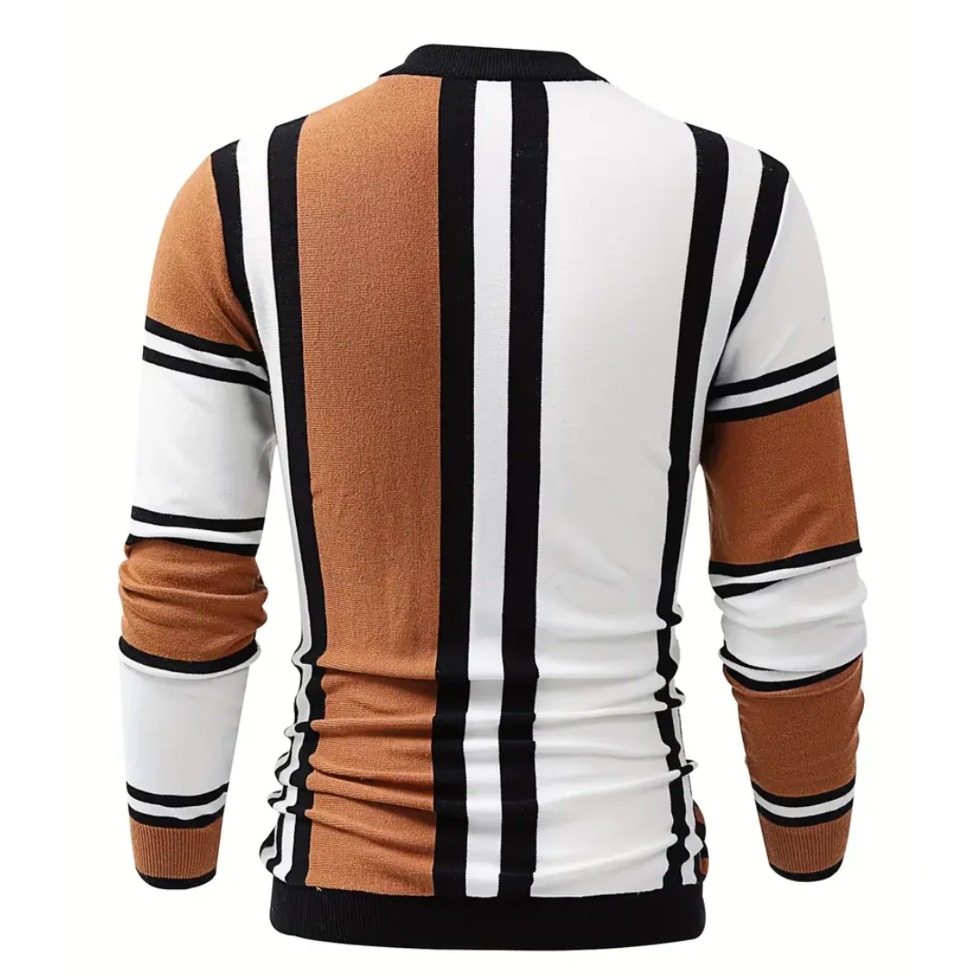 Giannis | Winter Warm Striped Sweater For Men