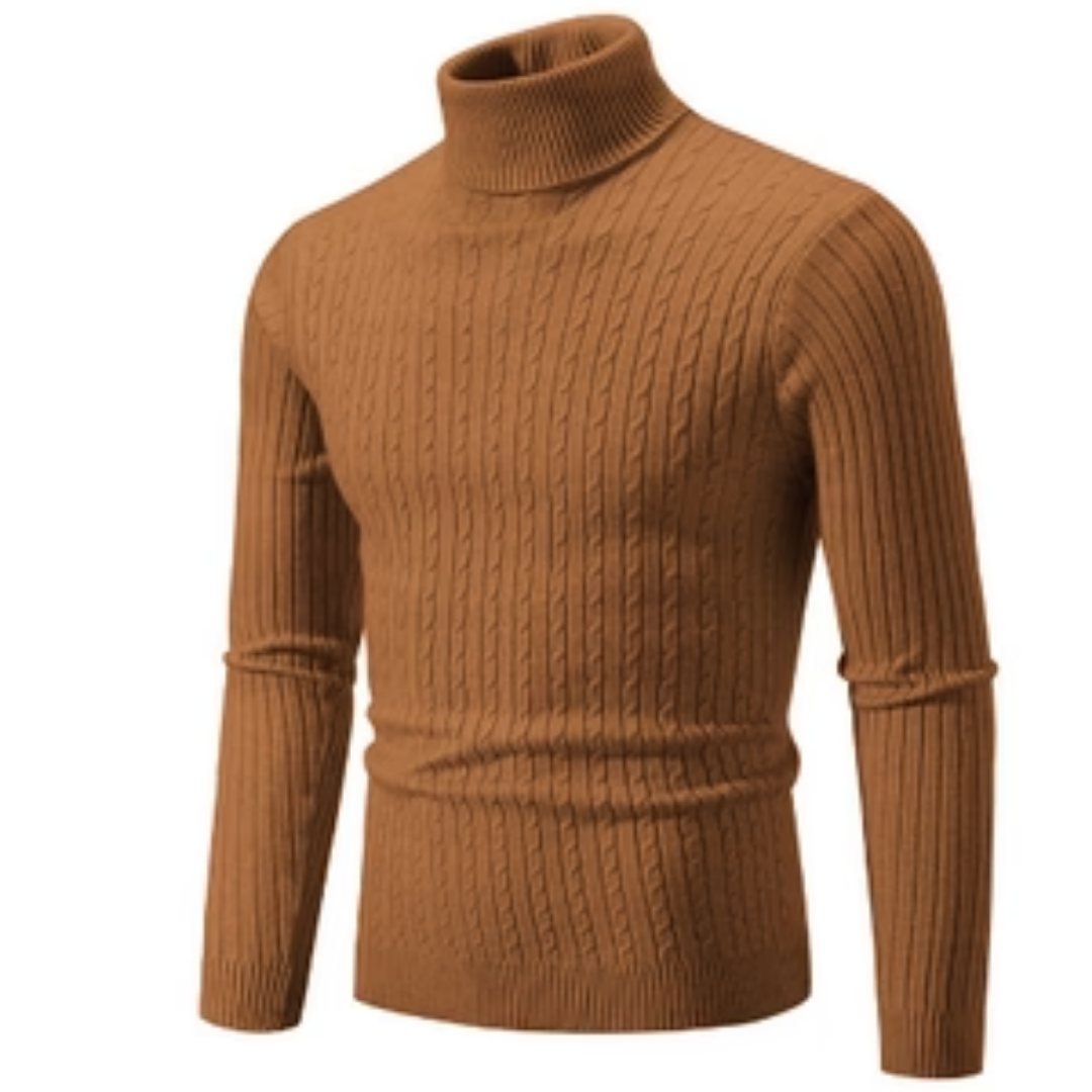 Monte | Winter Warm Tight Turtle Neck Sweater For Men