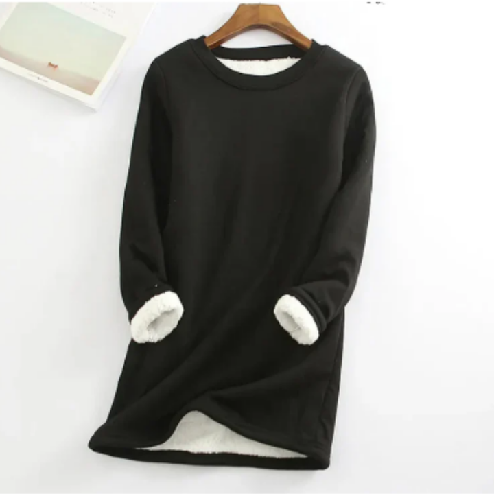 Yindi | Casual Warm Round Neck Long Sweatshirt For Women