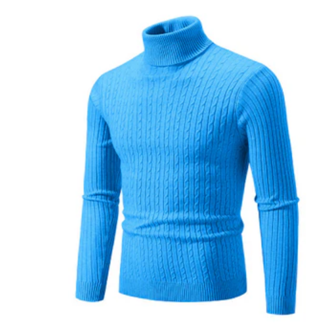 Monte | Winter Warm Tight Turtle Neck Sweater For Men