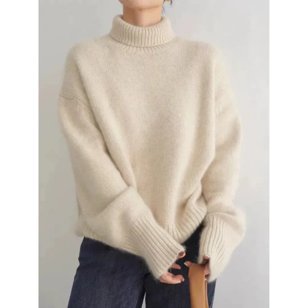 Lling | Casual Winter Comfortable Turtle Neck Sweater For Women