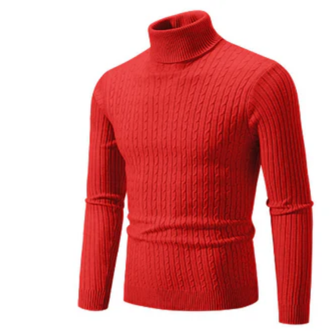 Monte | Winter Warm Tight Turtle Neck Sweater For Men