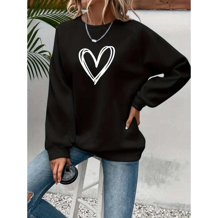 Jamari | Casual Graphic Oversized Sweatshirt For Women