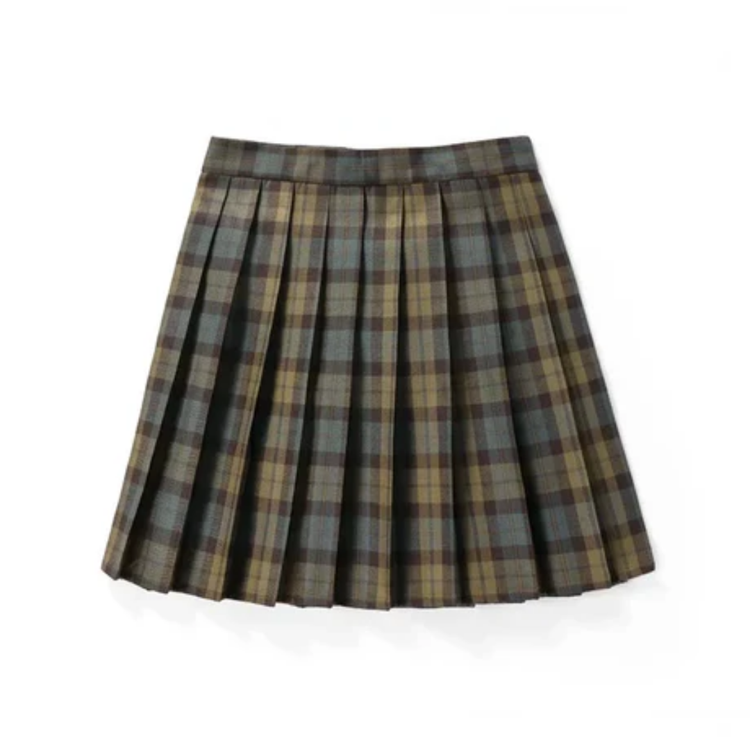 Teddi | Summer Plaid Pleated Mini Skirt For Women