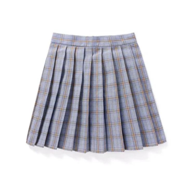 Teddi | Summer Plaid Pleated Mini Skirt For Women