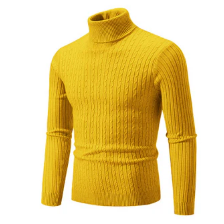 Monte | Winter Warm Tight Turtle Neck Sweater For Men