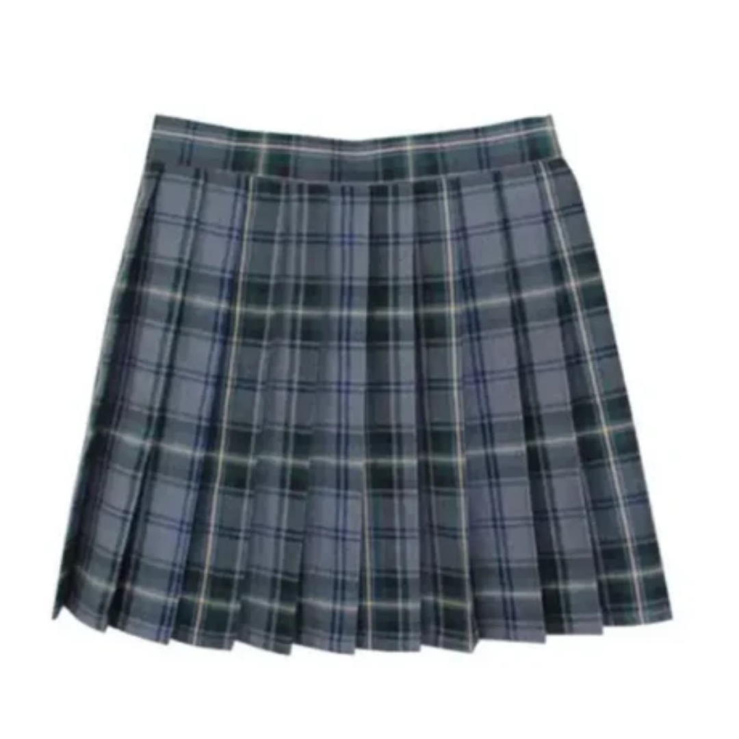 Teddi | Summer Plaid Pleated Mini Skirt For Women