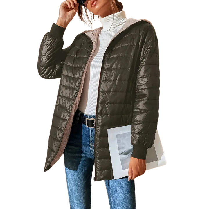 Iiysa | Casual Warm Long Puffer Jacket For Women