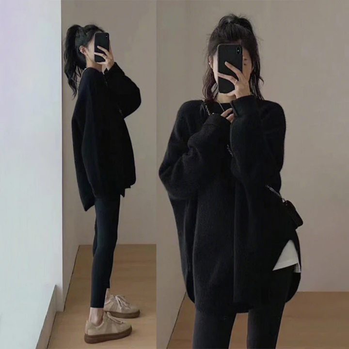 Lova | Casual Warm Oversized Knitted Sweater For Women