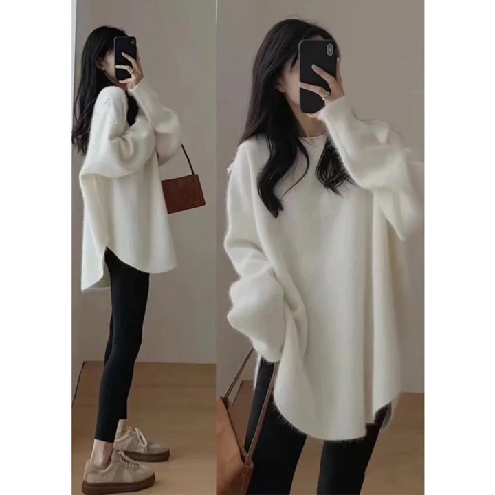 Lova | Casual Warm Oversized Knitted Sweater For Women