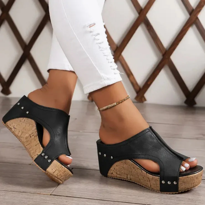 Ula | Stylish Walking Wedge Sandals For Women