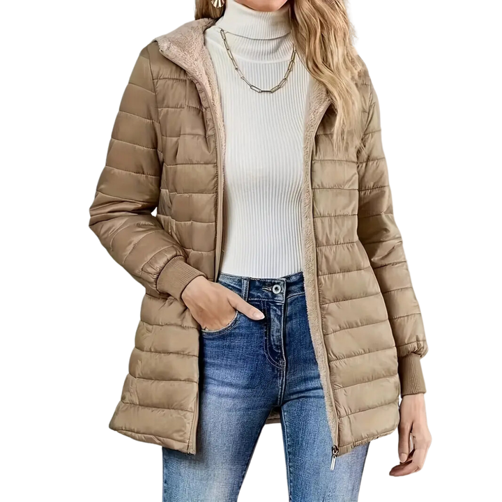 Iiysa | Casual Warm Long Puffer Jacket For Women