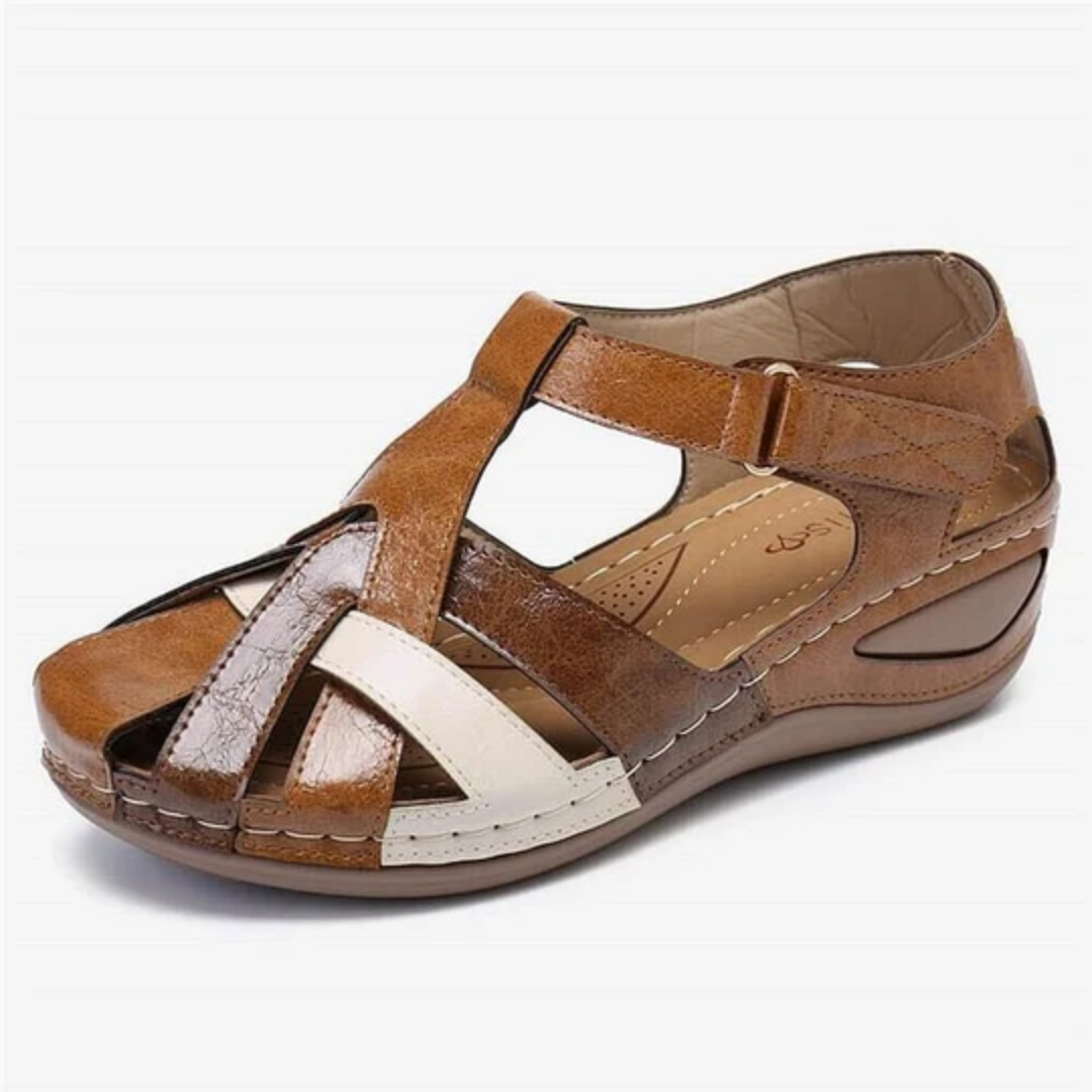 Yvette | Summer Walking Closed Toe Sandals For Women