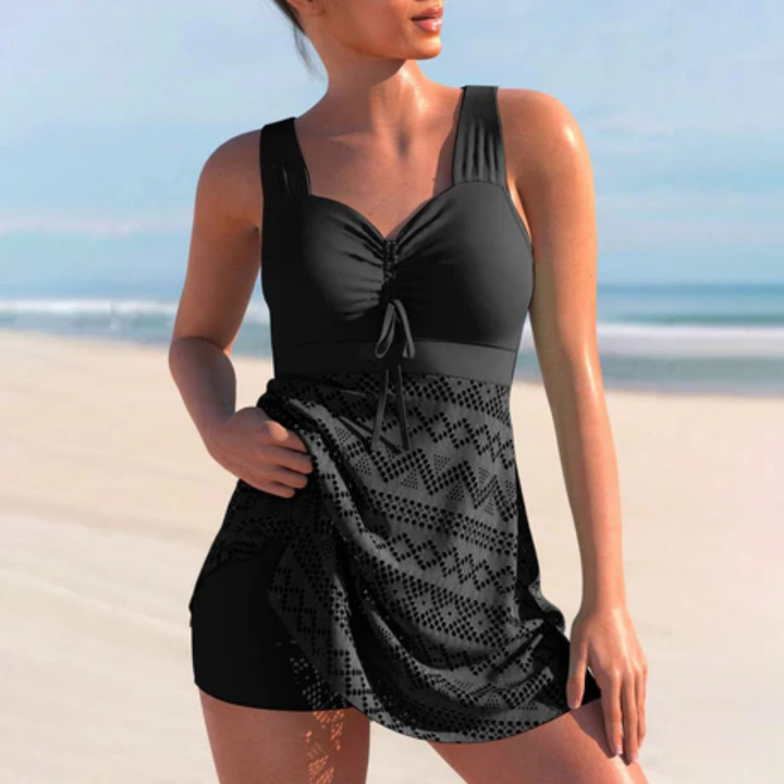 Clarrisa | Textured Tank Swimsuit For Women