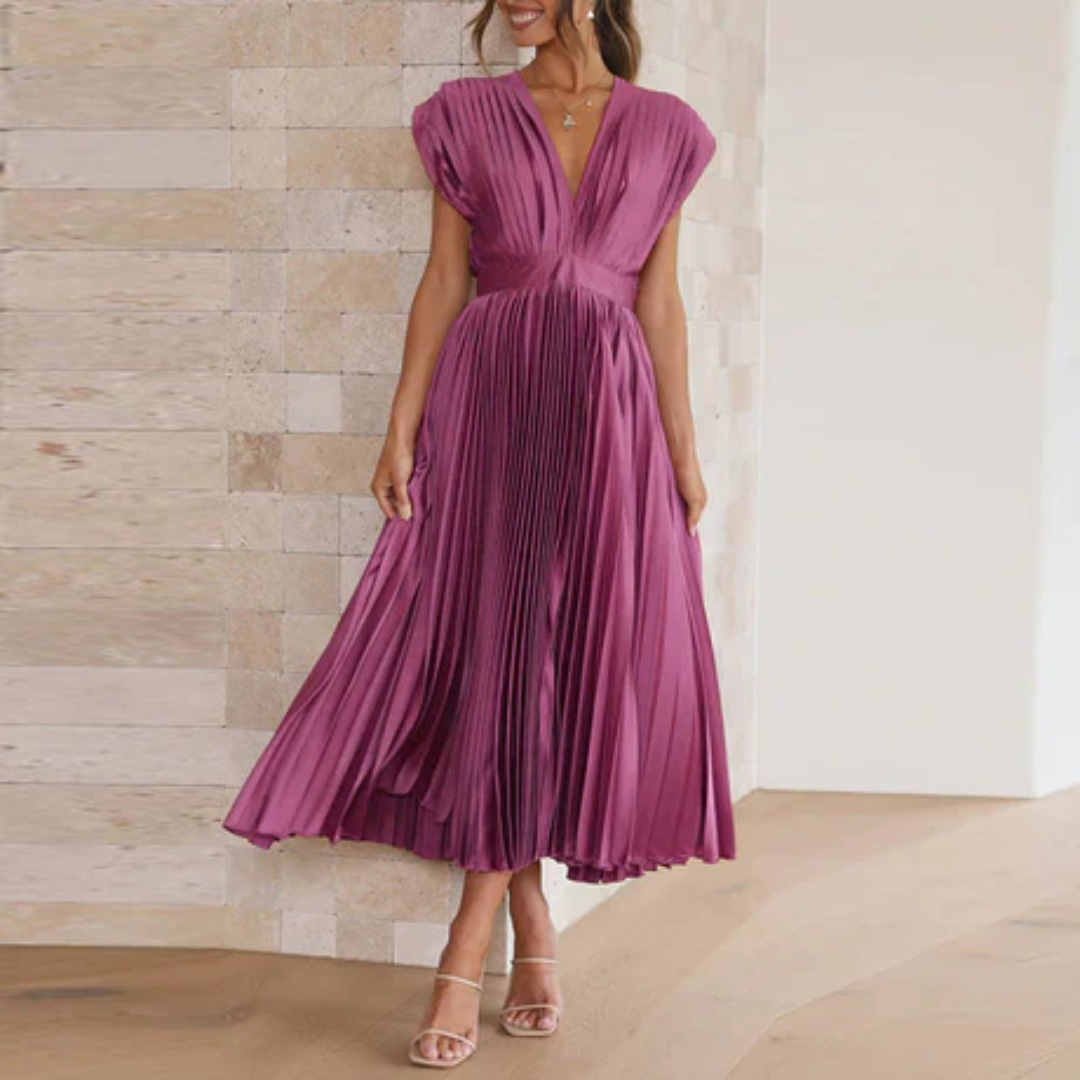 Carmina | Elegant Wedding Guest Midi Dress For Women