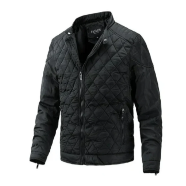 Yorko | Casual Warm Zip Up Quilted Jacket For Men