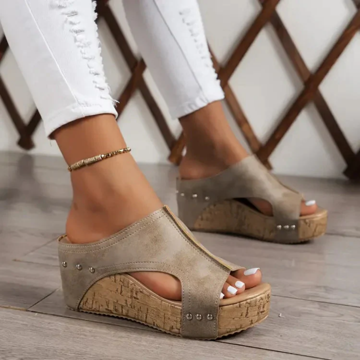 Ula | Stylish Walking Wedge Sandals For Women