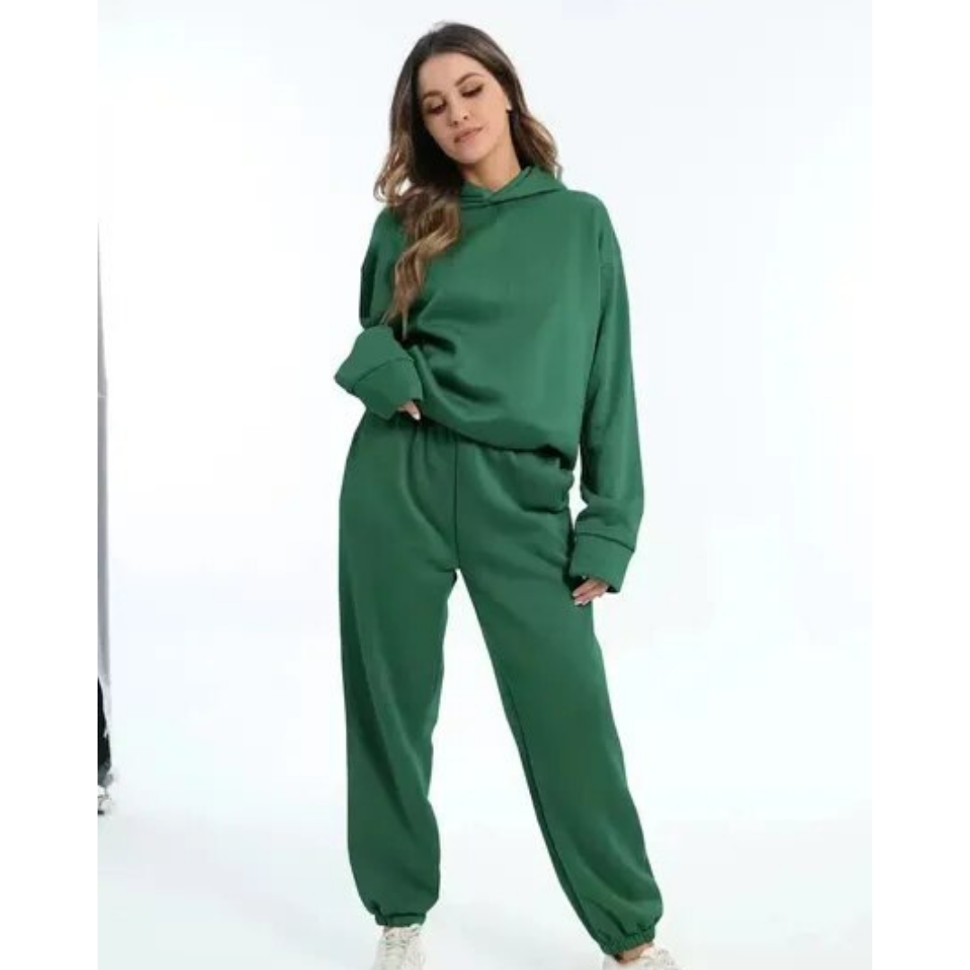 Riazima | Casual Two Piece Tracksuit Set For Women