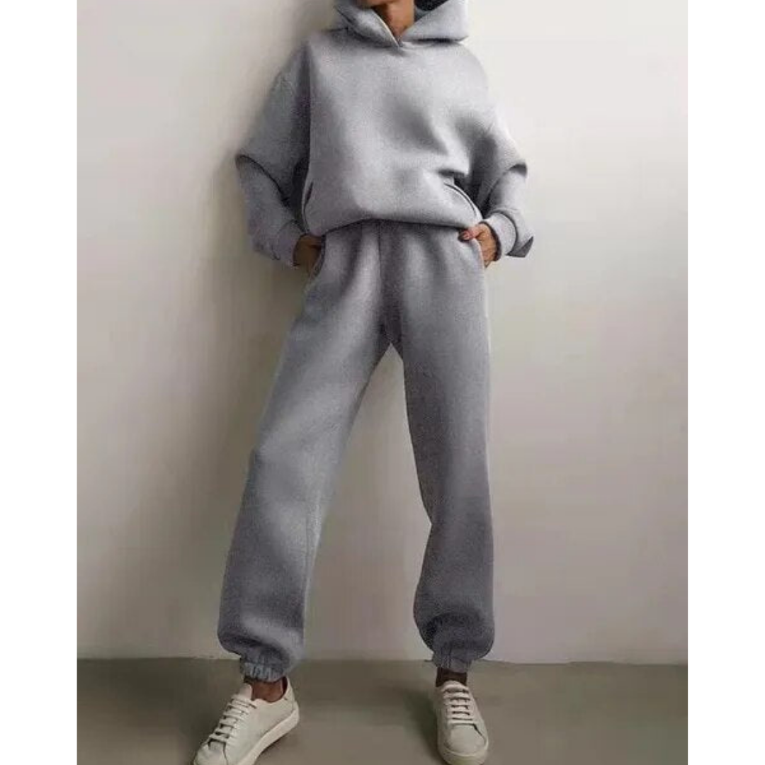 Riazima | Casual Two Piece Tracksuit Set For Women