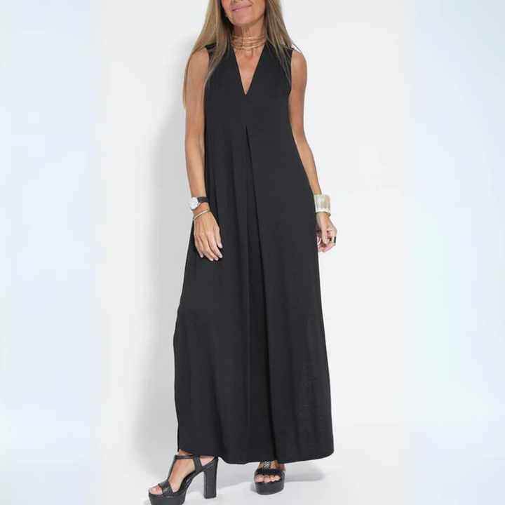 Gadar | Summer V Neck Maxi Dress With Long Cover Up For Women