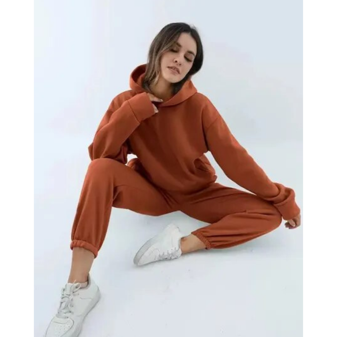 Riazima | Casual Two Piece Tracksuit Set For Women