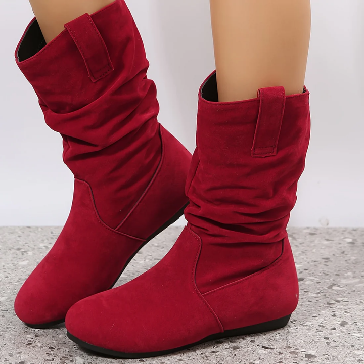 Lisabet | Casual Warm Slip On Orthopedic Boots For Women