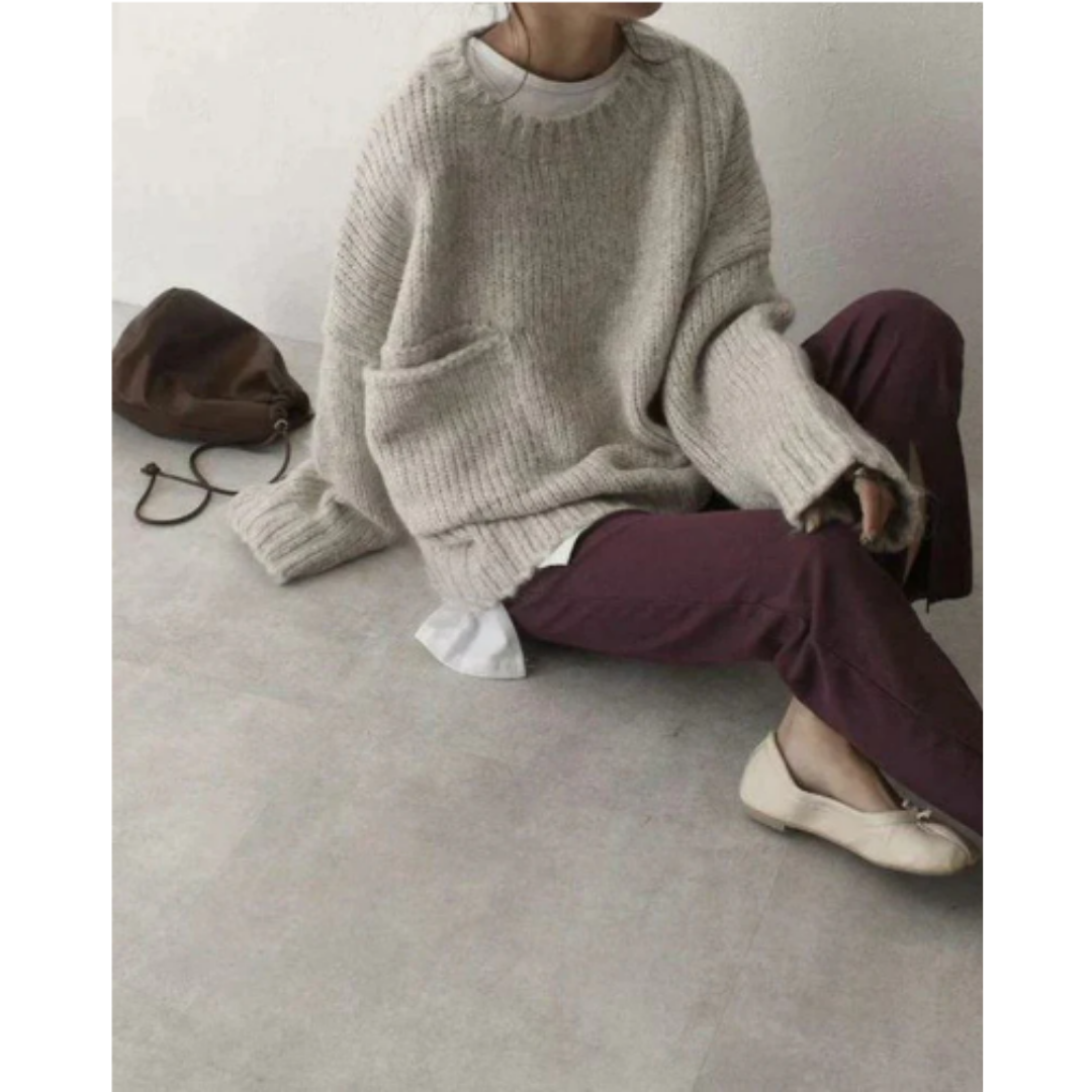 Willmot | Casual Comfortable Oversized Knitted Sweater For Women