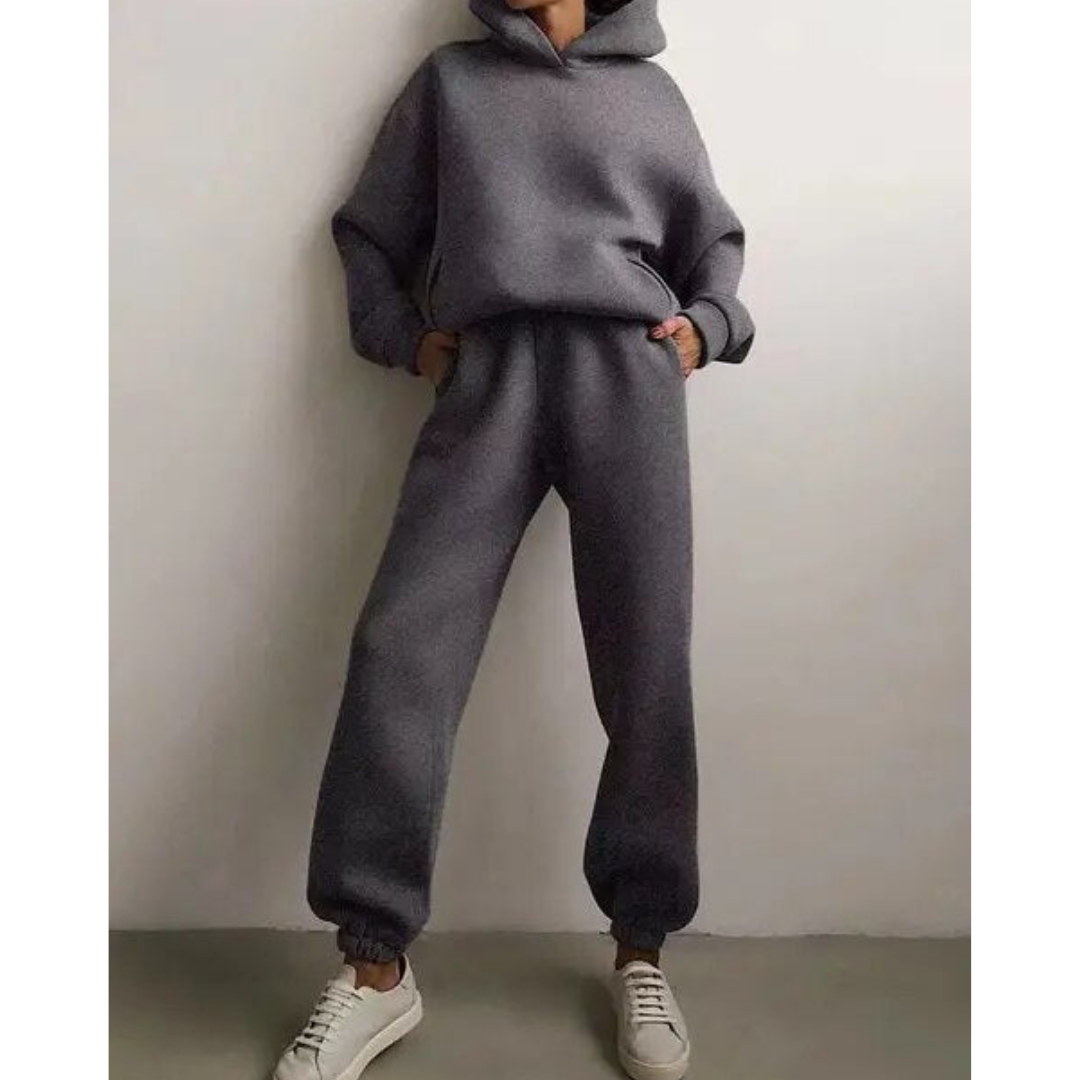 Riazima | Casual Two Piece Tracksuit Set For Women