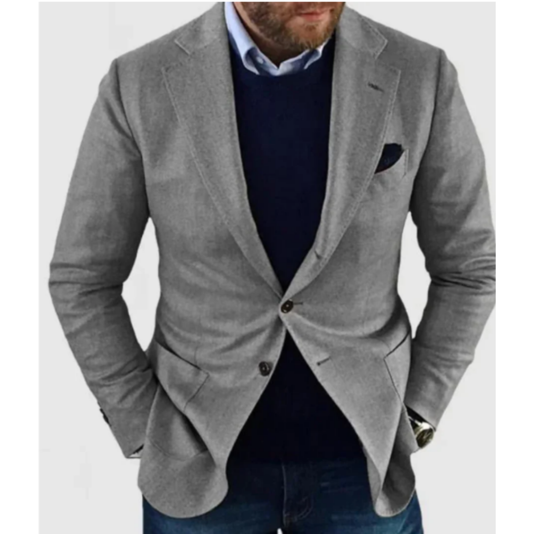 Bronte | Classic Vintage Lapel Collar Blazer For Men