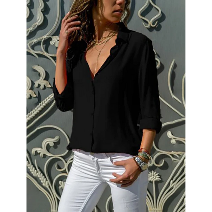 Demi | Summer Button Down Shirt For Women