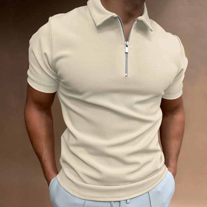 Liam | Tight Short Sleeve Polo Shirt For Men