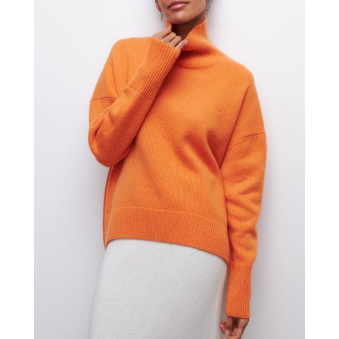 Rabbana | Turtleneck Warm Sweater For Women