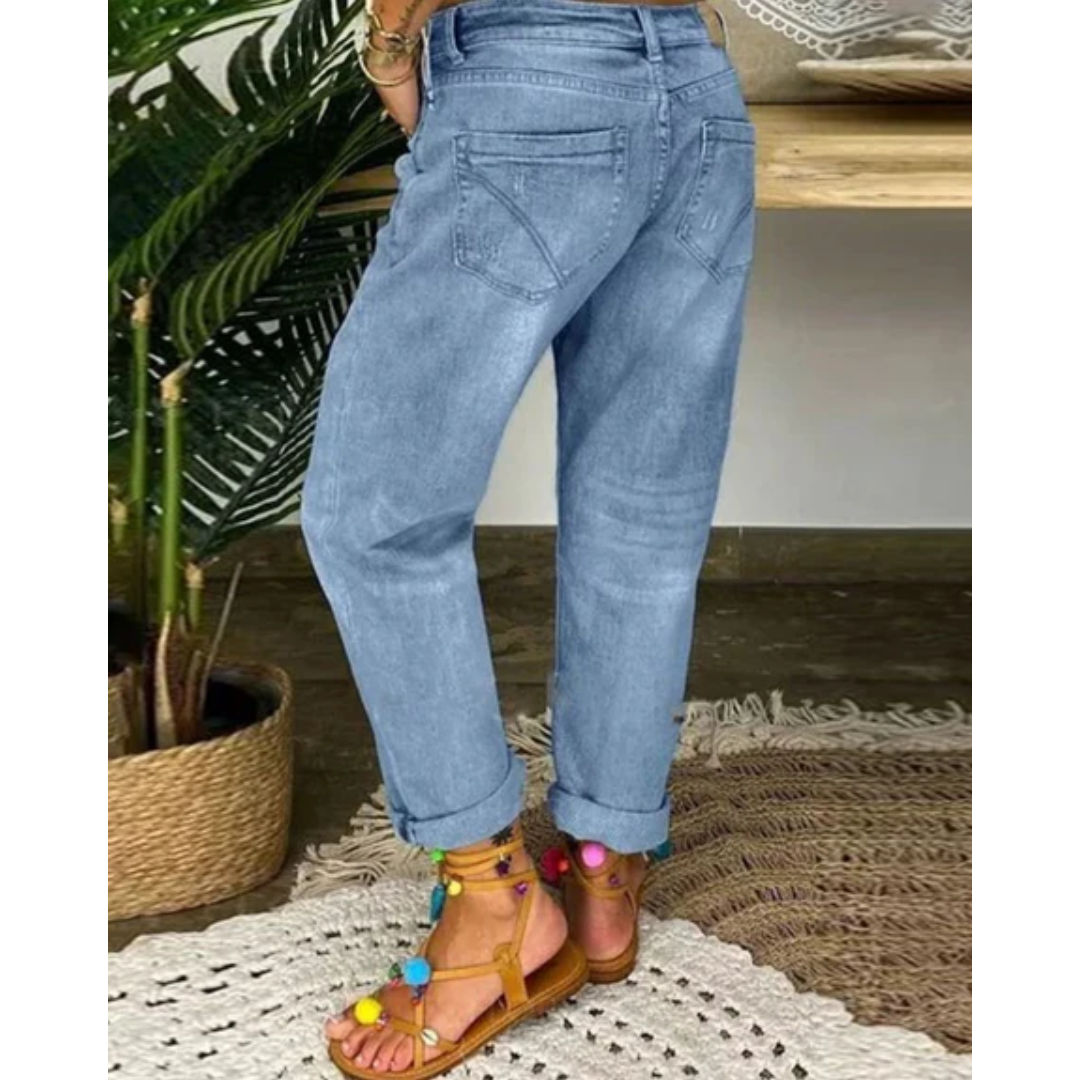 Fionna | Casual Wide Leg Jeans For Women