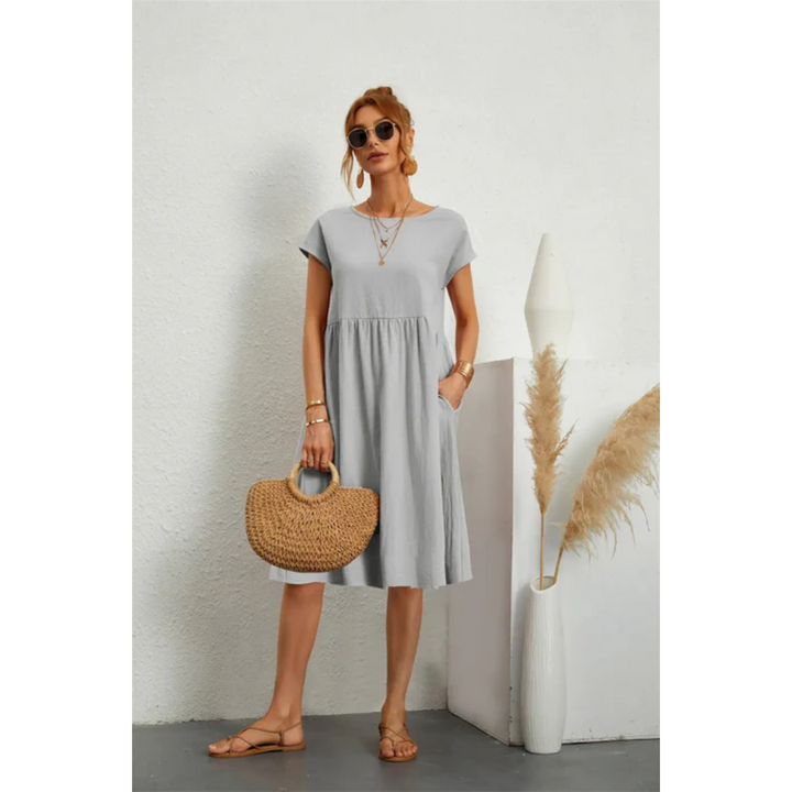 Soiree | Casual A Line Midi Dress For Women