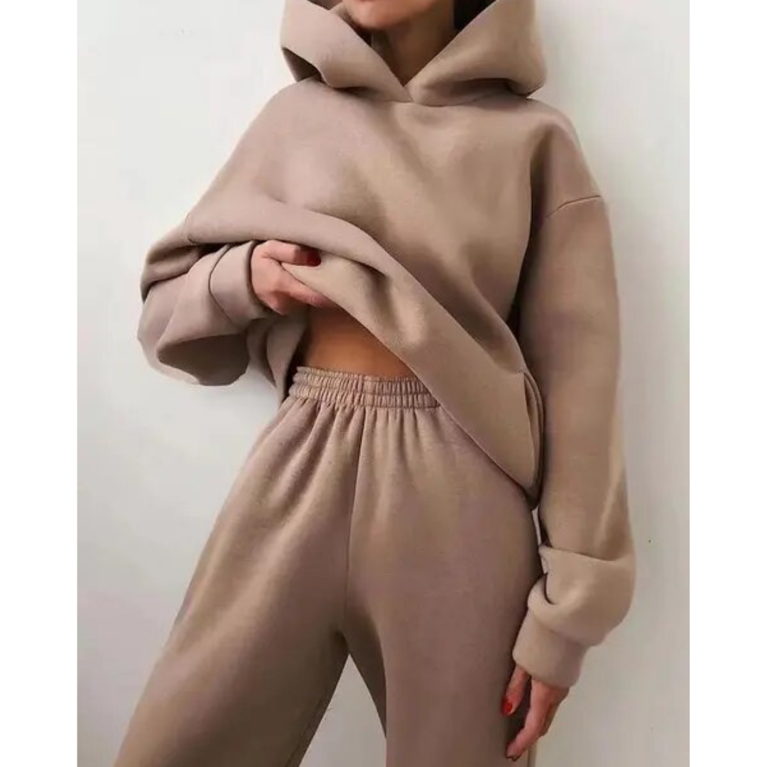 Riazima | Casual Two Piece Tracksuit Set For Women