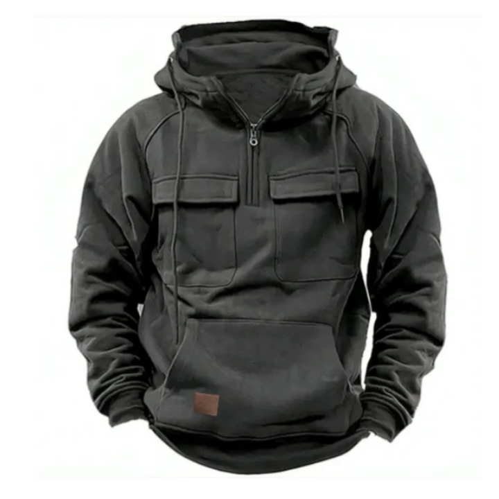 Brown | Winter Warm Outdoor Tactical Hoodie For Men