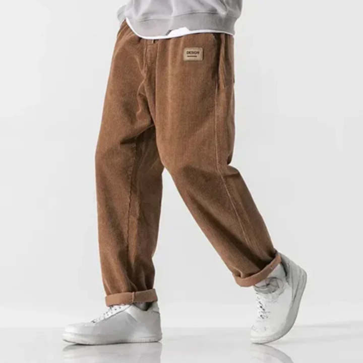 Urias | Stylish Summer Oversized Straight Cut Pants For Men