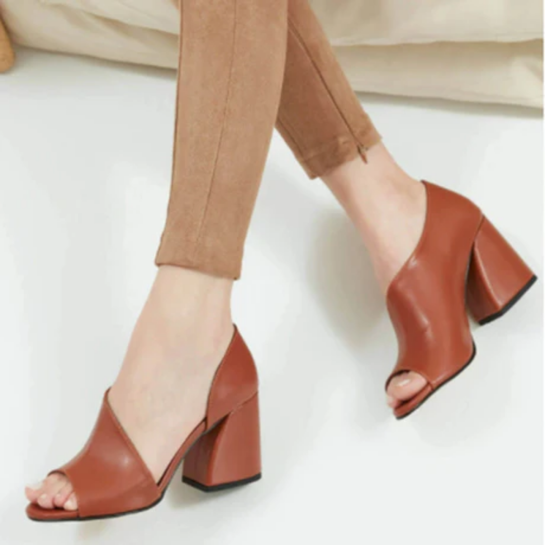 Nikola | Elegant Summer Block Heels For Women