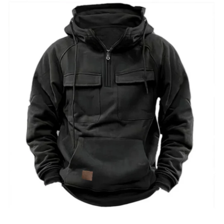 Brown | Winter Warm Outdoor Tactical Hoodie For Men