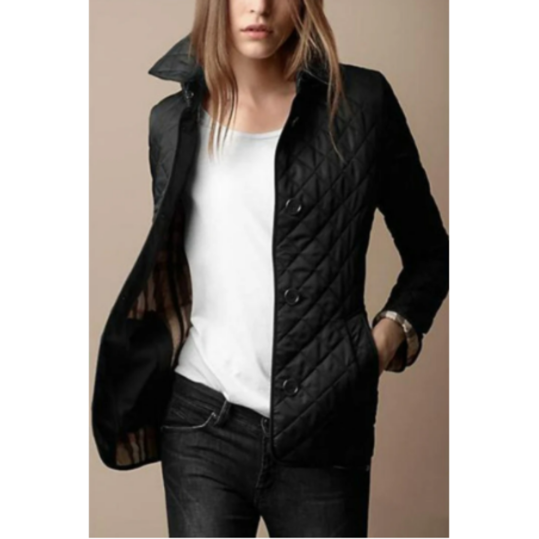 Neci | Casual Winter Warm Button Down Quilted Jacket For Women