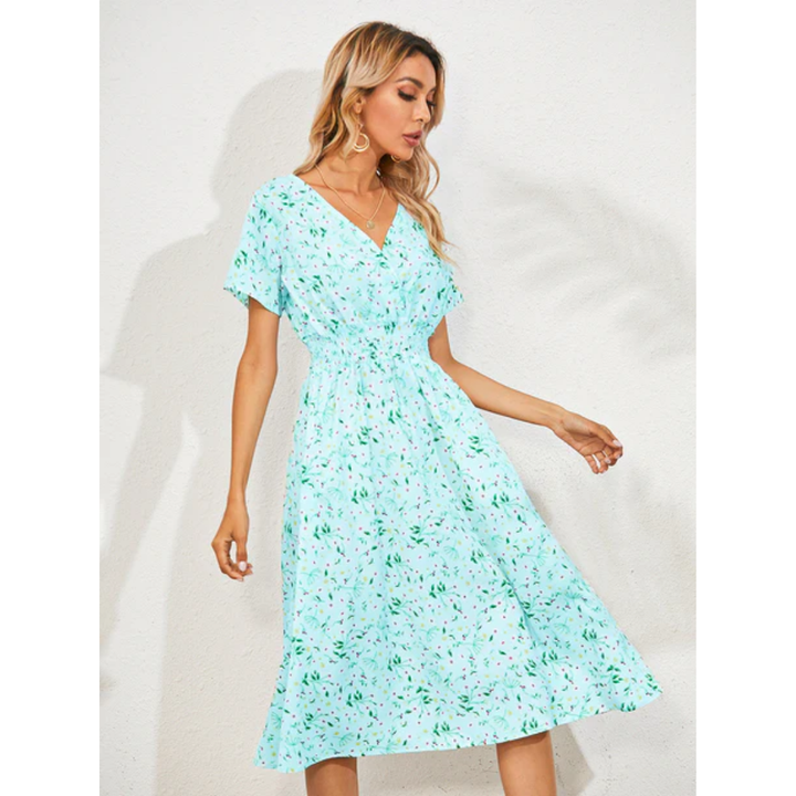 Stazie | Summer Floral Midi Dress For Women