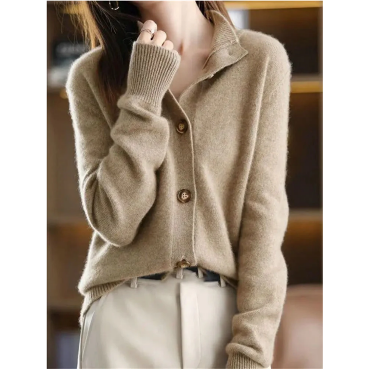 Solana | Comfortable Button Down Knitted Cardigan For Women