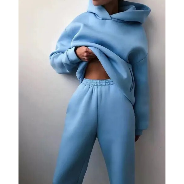 Riazima | Casual Two Piece Tracksuit Set For Women