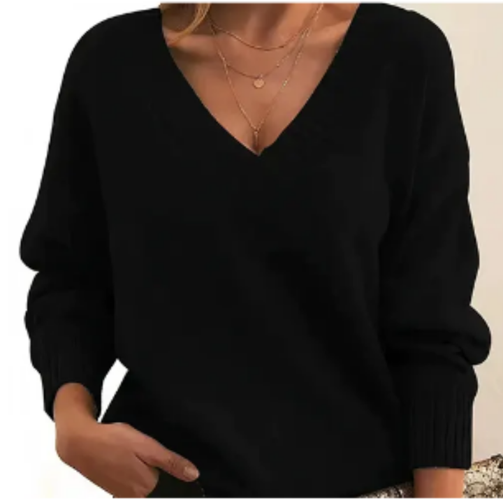 Roose | Winter Warm V Neck Sweater For Women